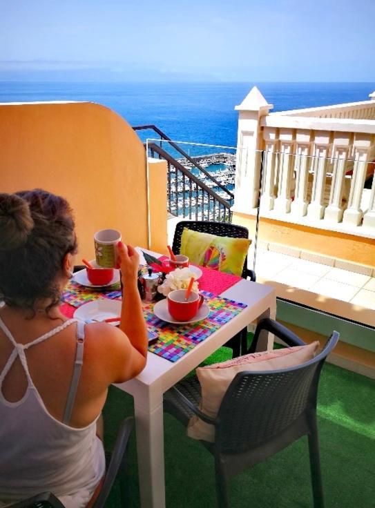 Vivienda Vacacional Sunset Los Gigantes Santiago Del Teide Bagian luar foto